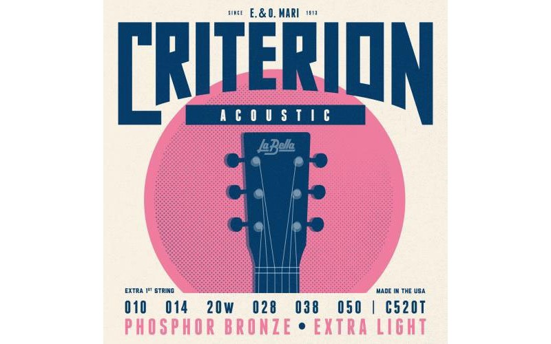 LA BELLA C520T - струны для акустической гитары