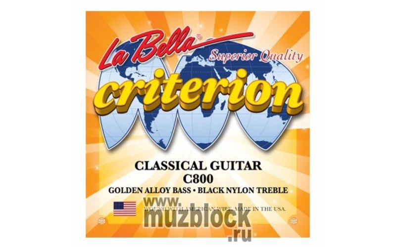 LA BELLA C800 - струны для классической гитары