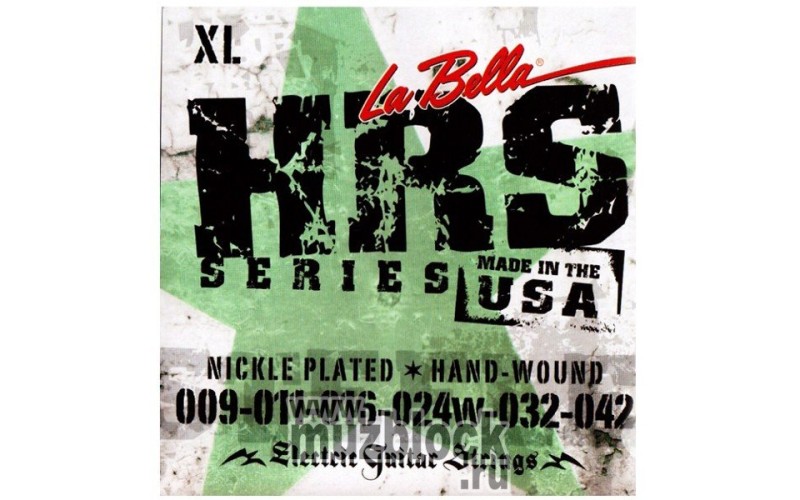 LA BELLA HRS XL - струны электрогитары