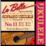 LA BELLA Ukulele 11 - струны для сопрано укулеле