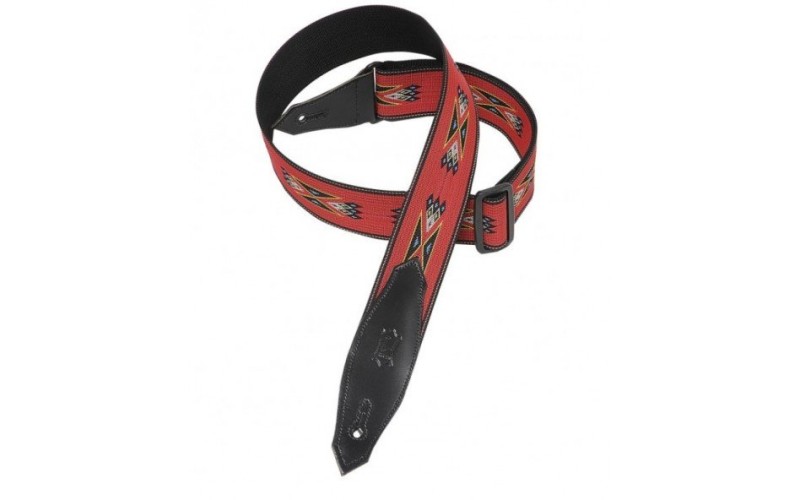 LEVY'S MSSN80-RED - гитарный ремень