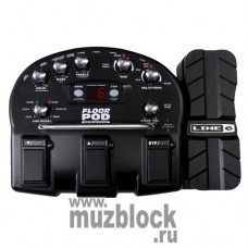 LINE 6 FLOOR POD - напольный процессор эффектов для гитары