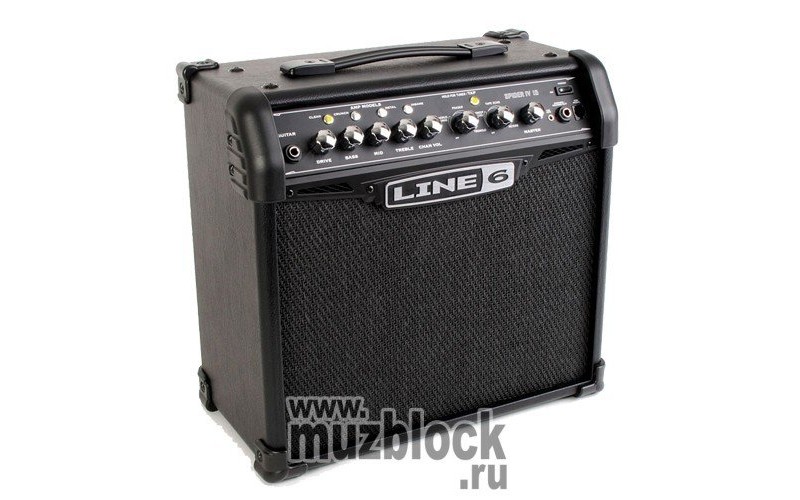 LINE 6 SPIDER IV 15 1x8 15W MODELLING GUITAR COMBO - моделирущий гитарный комбо усилитель