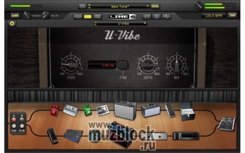 LINE 6 TONEPORT GX Mk2 AUDIO USB INTERFACE - система моделирования и записи на ПК