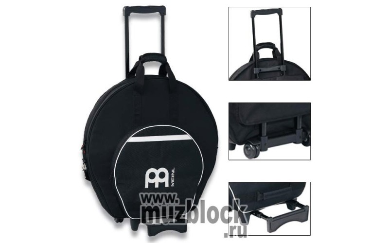 MEINL MCB22-TR2 - кейс на колесах для тарелок до 22