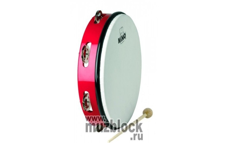 MEINL NINO24R - тамбурин 10