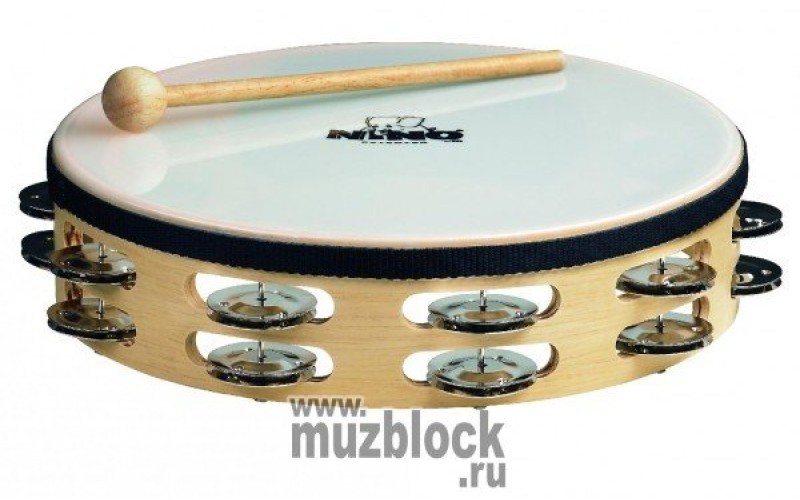 MEINL NINO26 - тамбурин деревянный, 10