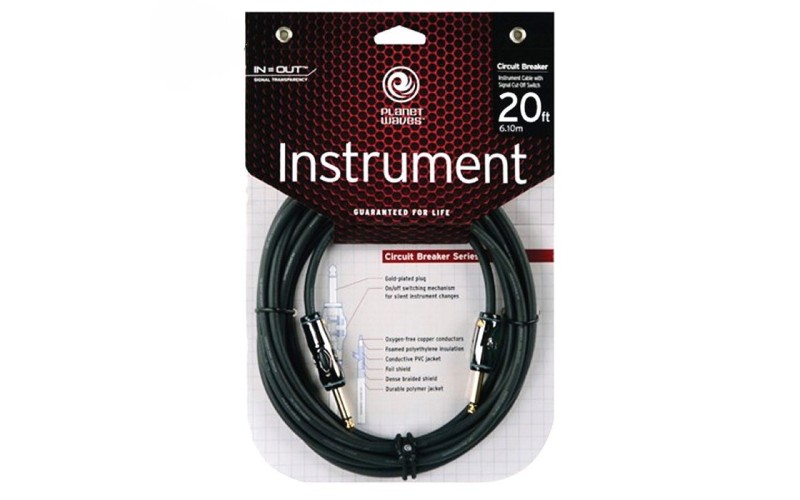 PLANET WAVES PW-AG-20 - шнур джек-джек 6,10 м