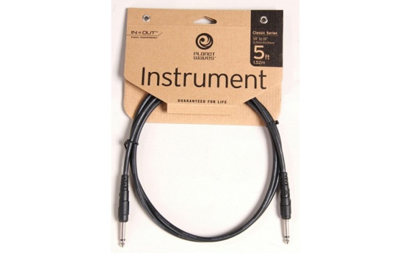 PLANET WAVES PW-CGT-05 - шнур джек-джек 1,5 метра