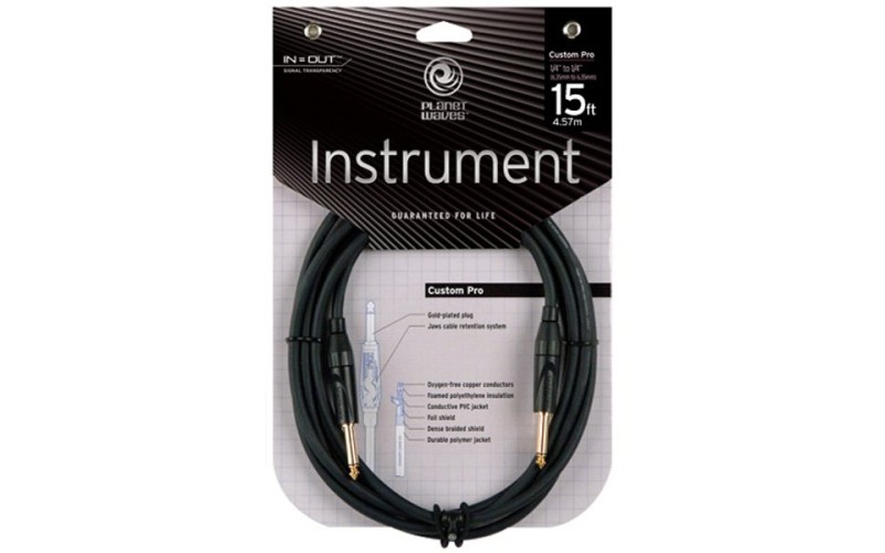 PLANET WAVES PW-CPG-15 - шнур джек-джек, 5 метров