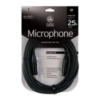 PLANET WAVES PW-CPM-25 - микрофонный шнур XLR папа - XLR мама, 7,62 метра