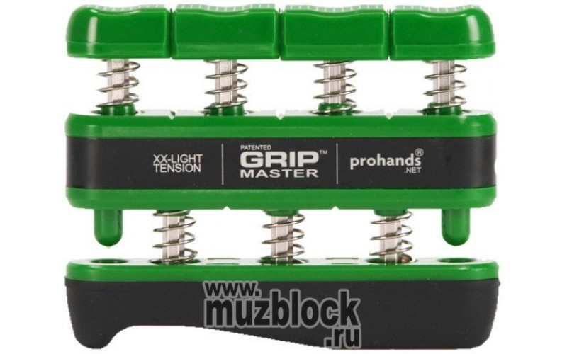PROHANDS GRIPMASTER GM-14004  XX-Light/Green - тренажер для пальцев рук