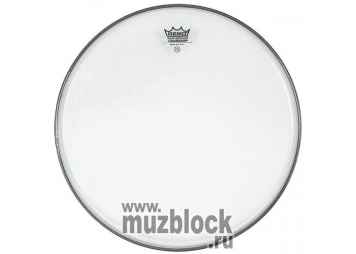 REMO BA-0314-00 BATTER, AMBASSADOR, CLEAR - пластик 14