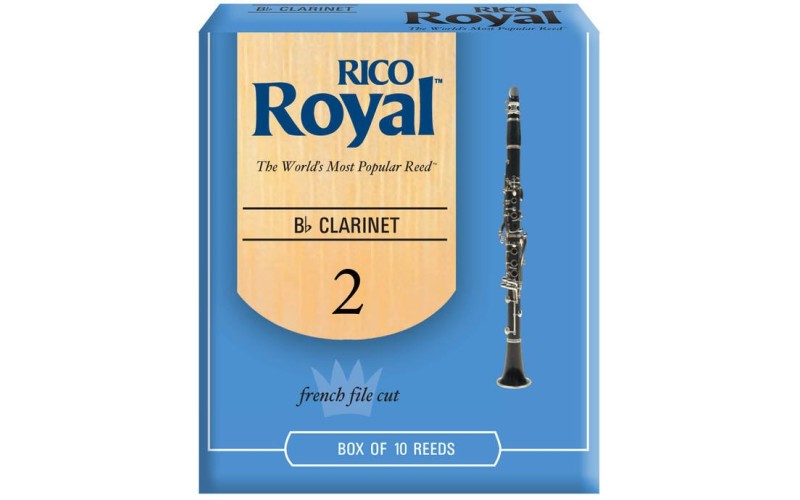 RICO Royal RCB1020 - трости д/кларнета Bb №2