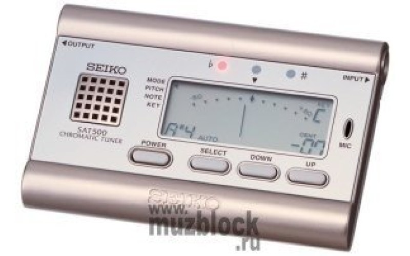 SEIKO SAT500G - хроматический тюнер