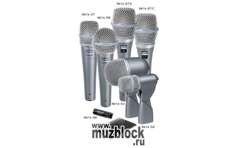 SHURE BETA 58 A - микрофон динамический