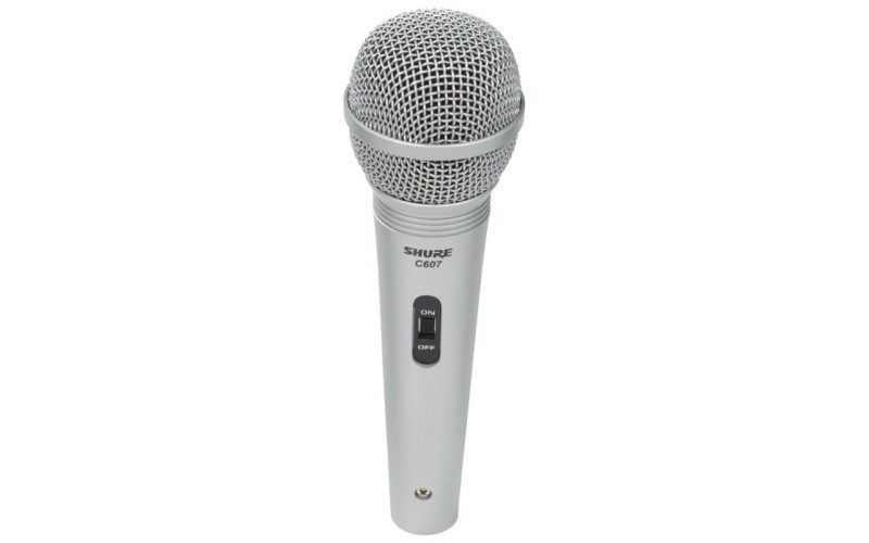 SHURE C607-N - микрофон динамический вокально-речевой
