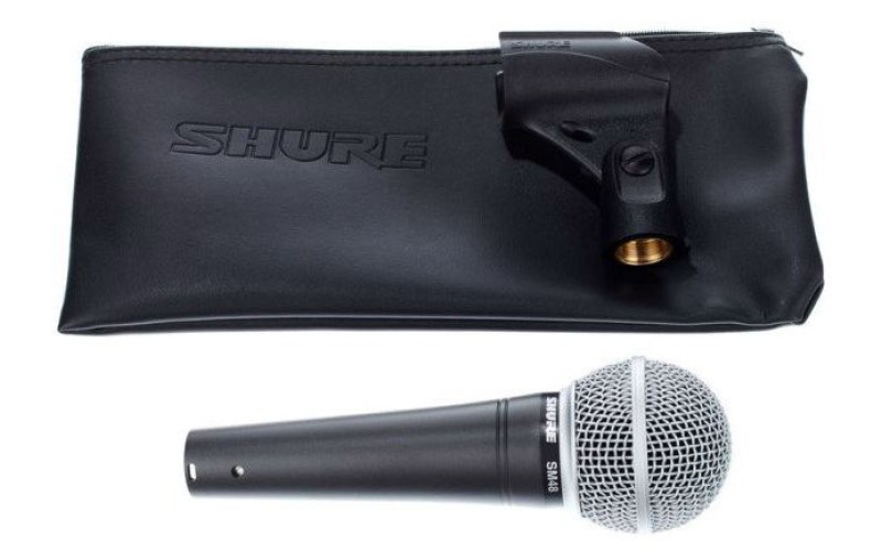 SHURE SM48-LC - динамический кардиоидный вокальный микрофон