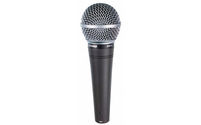 SHURE SM48-LC - динамический кардиоидный вокальный микрофон