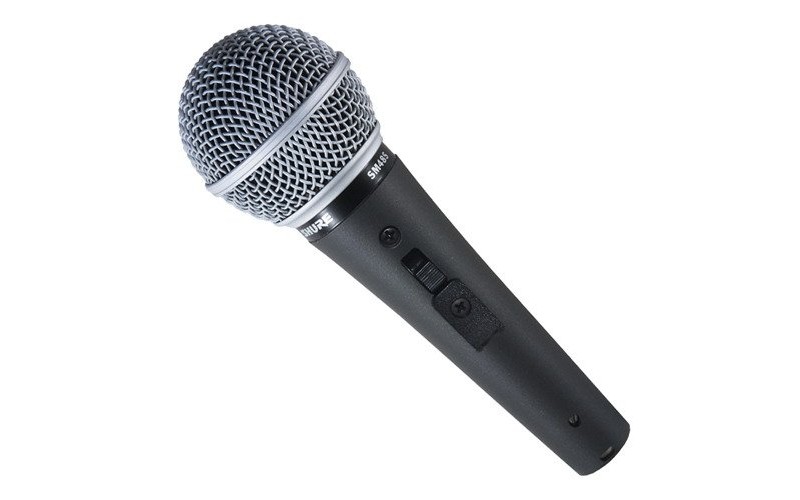 SHURE SM48S - динамический кардиоидный вокальный микрофон (с выключателем)