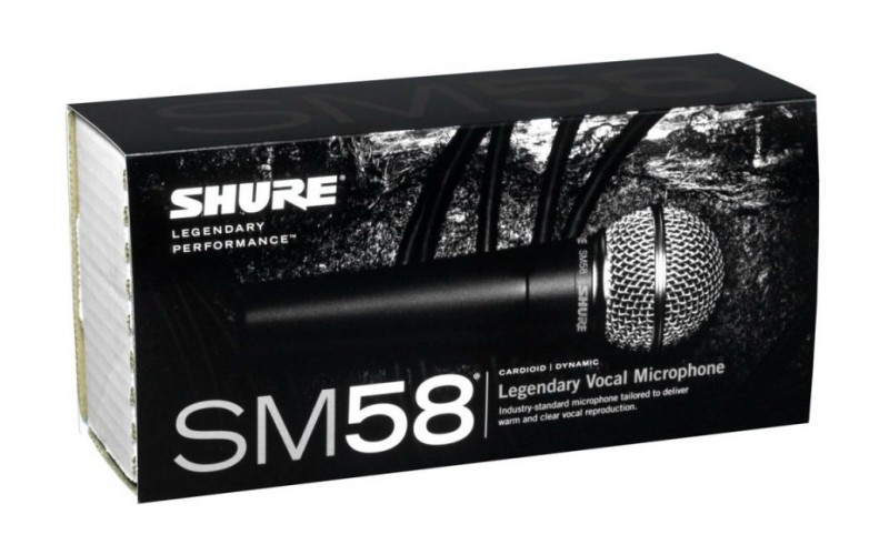 SHURE SM58-LCE - микрофон вокальный динамический