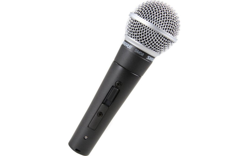 SHURE SM58SE - динамический кардиоидный вокальный микрофон (с выключателем)