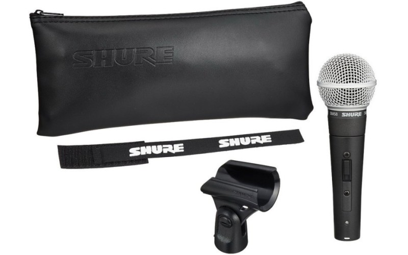 SHURE SM58SE - динамический кардиоидный вокальный микрофон (с выключателем)