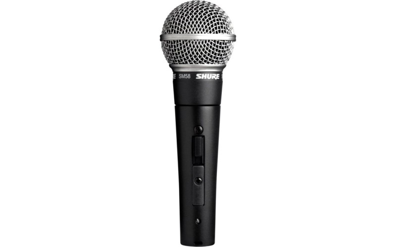 SHURE SM58SE - динамический кардиоидный вокальный микрофон (с выключателем)