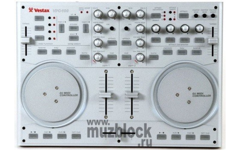 VESTAX VCI-100 - USB MIDI Контроллер