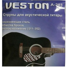 VESTON A203 (A2) - струны для акустической гитары