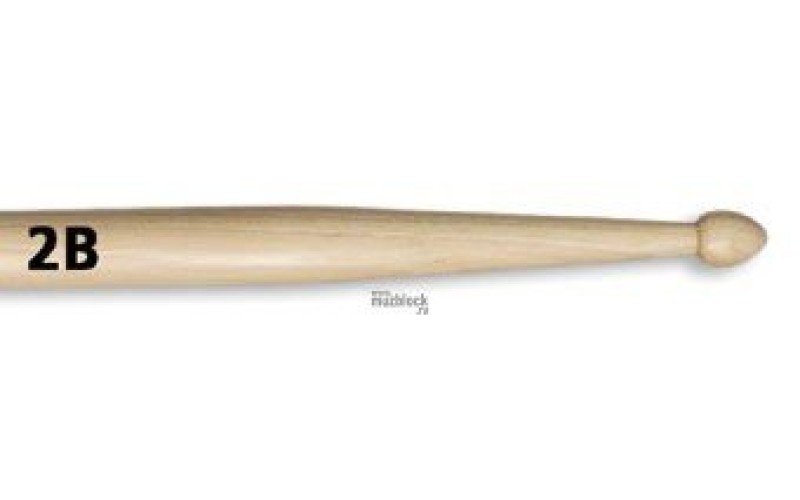 VIC FIRTH 2B - барабанные палочки 2B с деревянным наконечником