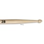 VIC FIRTH 2B - барабанные палочки 2B с деревянным наконечником