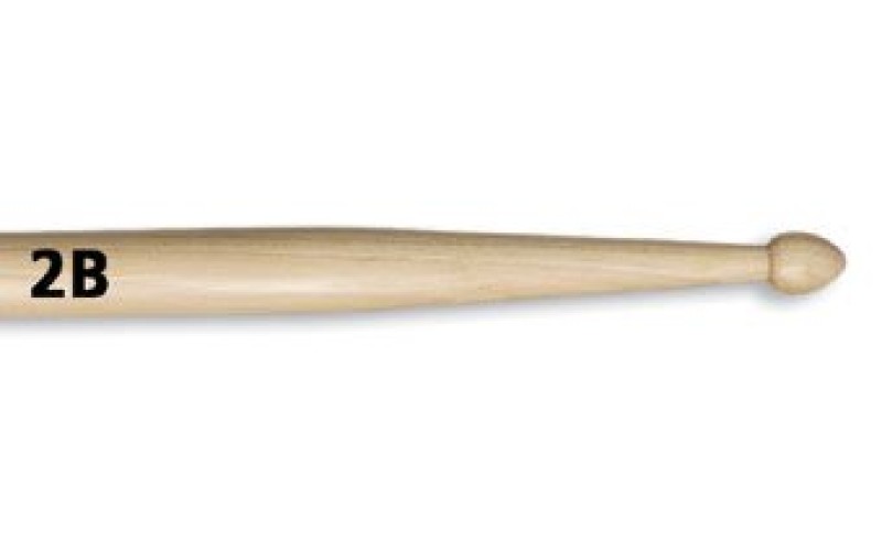 VIC FIRTH 2B - барабанные палочки 2B с деревянным наконечником