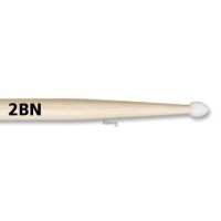 VIC FIRTH 2BN - барабанные палочки 2B с нейлоновым наконечником