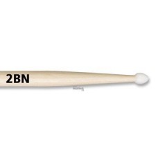 VIC FIRTH 2BN - барабанные палочки 2B с нейлоновым наконечником