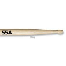 VIC FIRTH 55A - барабанные палочки, комбинация типов 5A и 5B с деревянным наконечником