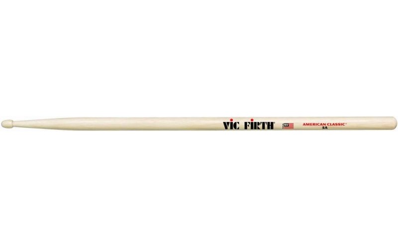 VIC FIRTH 5A - барабанные палочки 5A с деревянным наконечником