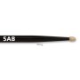 VIC FIRTH 5AB - барабанные палочки, тип 5A с деревянным наконечником