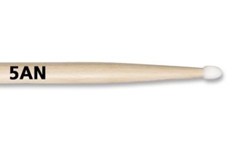 VIC FIRTH 5AN - барабанные палочки 5A с нелоновым наконечником