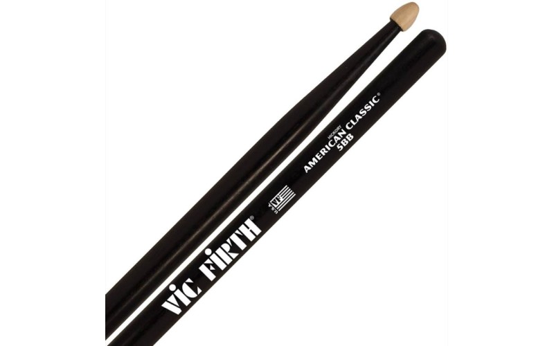 VIC FIRTH 5BB - барабанные палочки  5B с деревянным наконечником