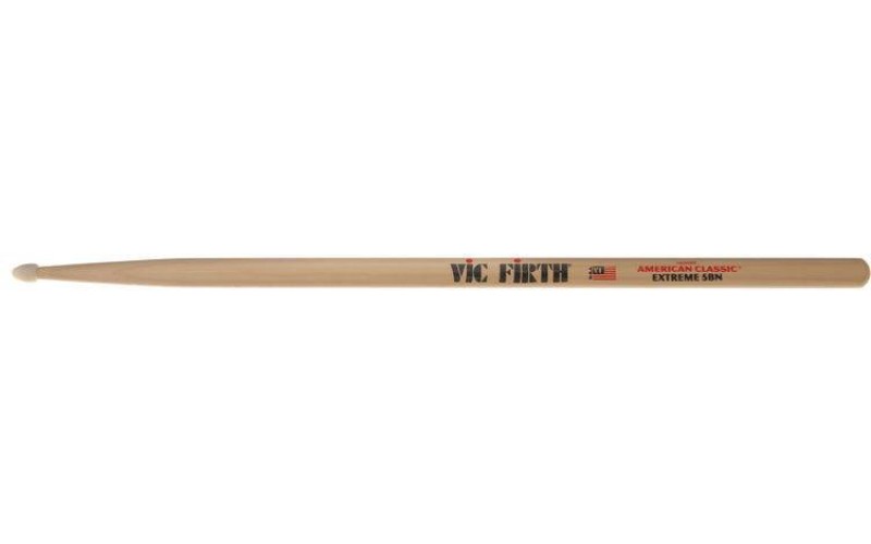 VIC FIRTH 5BN - барабанные палочки 5B с нейлоновым наконечником