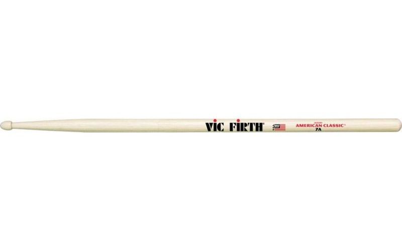 VIC FIRTH 7A - барабанные палочки 7A с деревянным наконечником