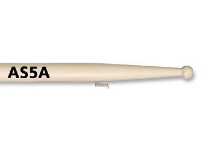 VIC FIRTH AS5A - барабанные палочки 5A с круглым деревянным наконечником