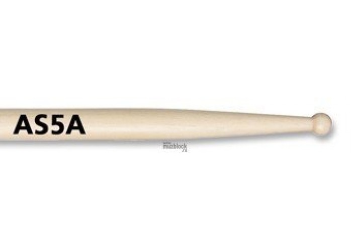 VIC FIRTH AS5A - барабанные палочки 5A с круглым деревянным наконечником