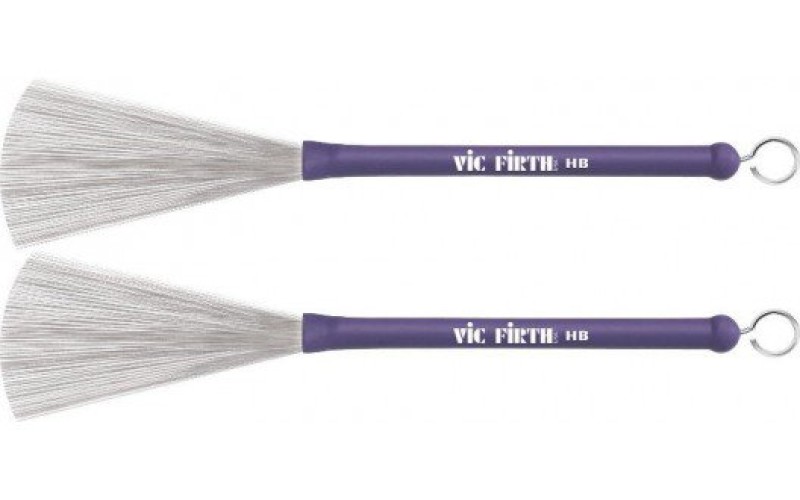 VIC FIRTH HB Heritage Brush - металлические барабанные щётки