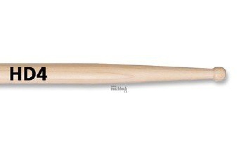 VIC FIRTH HD4 - барабанные палочки, с деревянным цилиндрическим наконечником