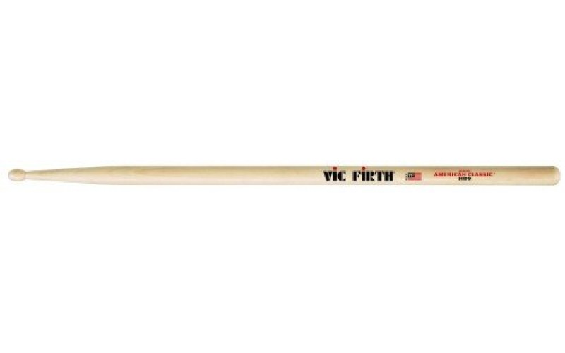 VIC FIRTH HD9 - барабанные палочки, с деревянным овальным наконечником