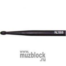 VIC FIRTH N2BB - барабанные палочки 2B с деревянным наконечником