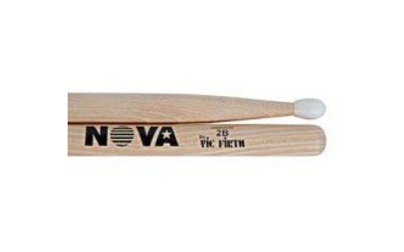 VIC FIRTH N2BN - барабанные палочки, тип 2B с нейлоновым наконечником