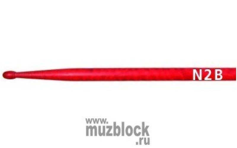 VIC FIRTH N2BR - барабанные палочки 2B с деревянным наконечником